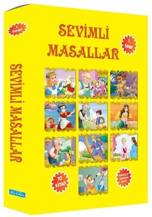 Sevimli Masallar Seti - 10 Kitap Takım | Parıltı Yayınları