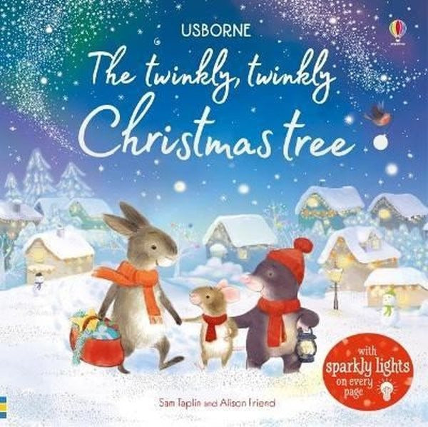 The Twinkly Twinkly Christmas Tree | Usborne (Ciltsiz)