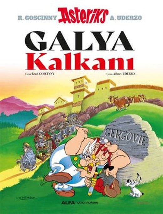 Asteriks - Galya Kalkanı | Alfa Yayıncılık (İnce Kapak)