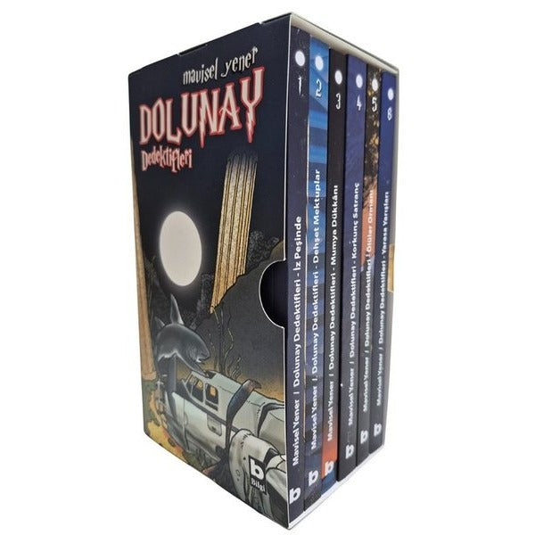Dolunay Dedektifleri Serisi Seti - 6 Kitap Takım - Kutulu | Bilgi Yayınevi (İnce Kapak)