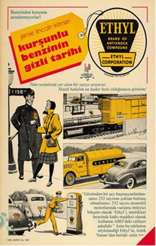 Kurşunlu Benzinin Gizli Tarihi | h2o Kitap (Ciltsiz)