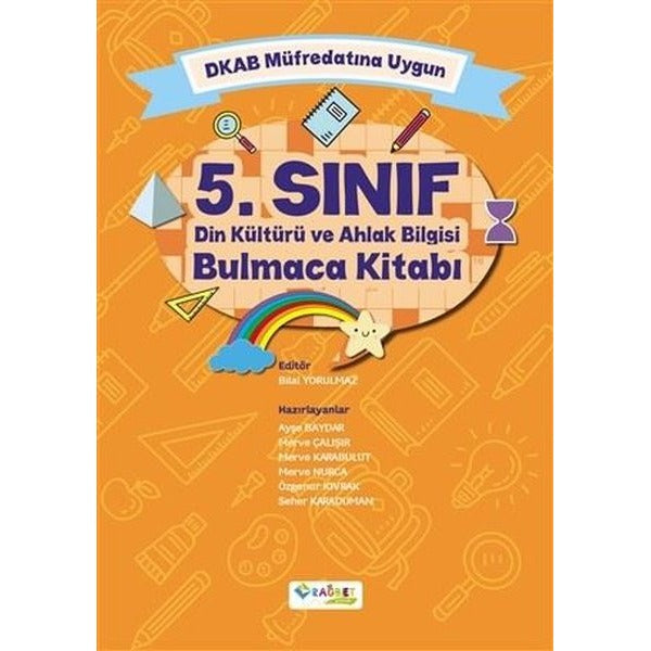 5. Sınıf Din Kültürü ve Ahlak Bilgisi Bulmaca Kitabı
