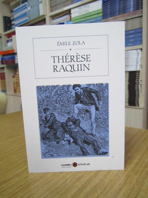 Therese Raquin - Emile Zola kitap kapağı
