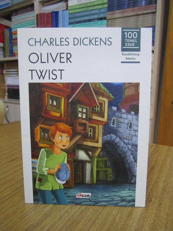 Oliver Twist - Charles Dickens kitap kapağı