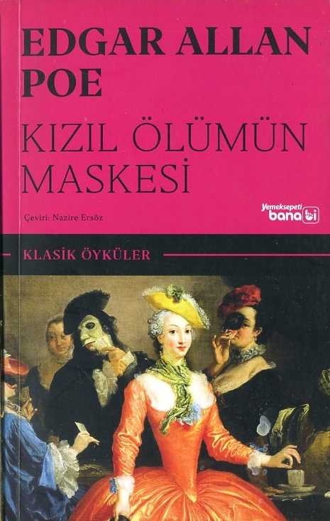 Kızıl Ölümün Maskesi - Edgar Allan Poe kitap kapağı
