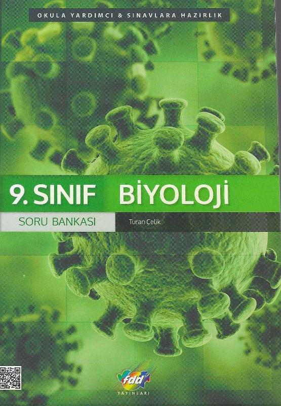 9. sınıf Biyoloji Soru bankası - Turan Çelik kitap kapağı