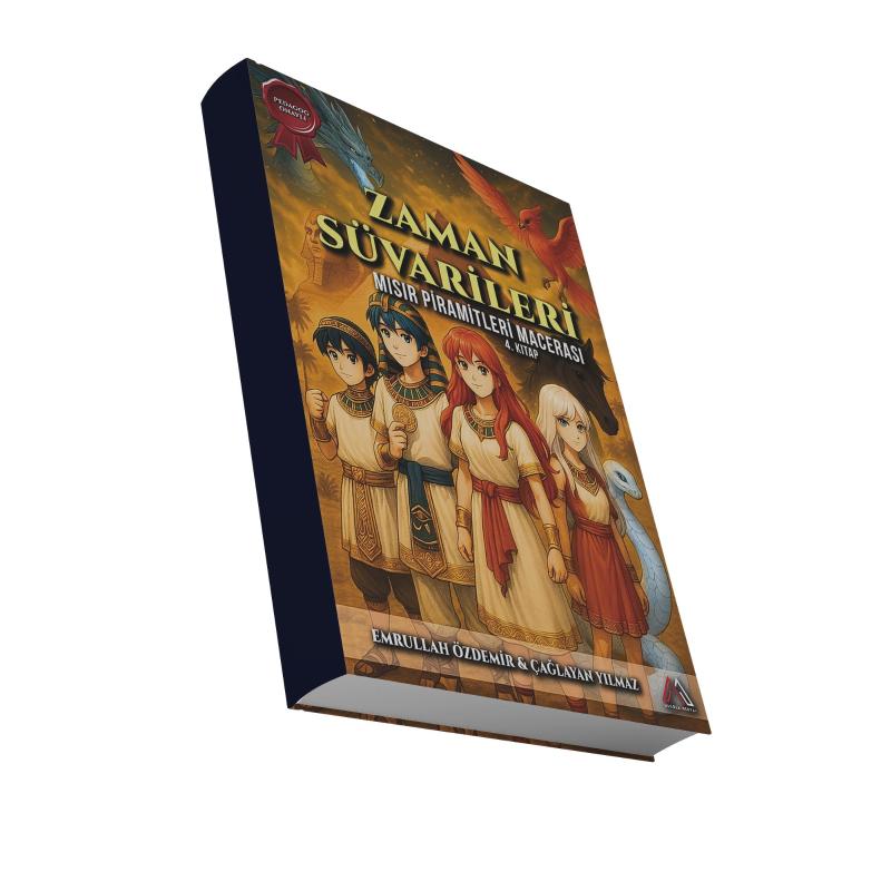 Mısır Piramitleri Macerası Zaman Süvarileri 4. Kitap - Emrullah Özdemir, Çağlayan Yılmaz kitap kapağı