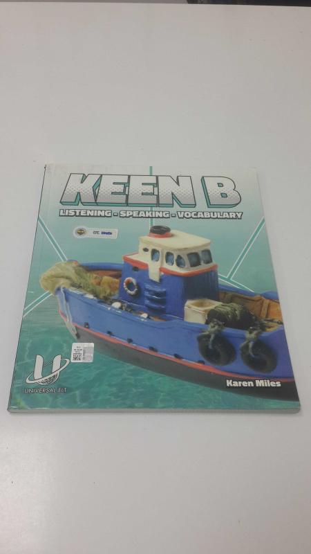 KEEN B : Listening – Speaking – Vocabulary ©2024 .. Karen Miles .. PRIMARY - KAREN MILES kitap kapağı