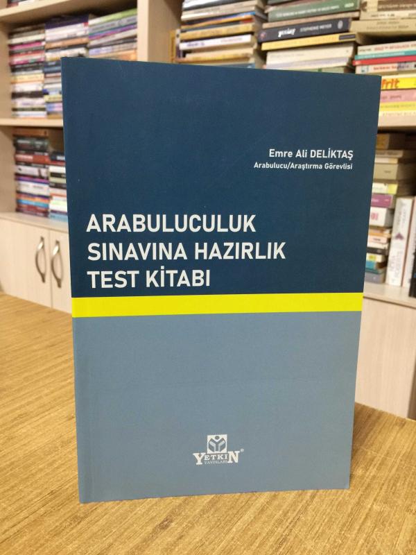 Arabuluculuk Sınavına Hazırlık Test Kitabı - Emre Ali Deliktaş kitap kapağı