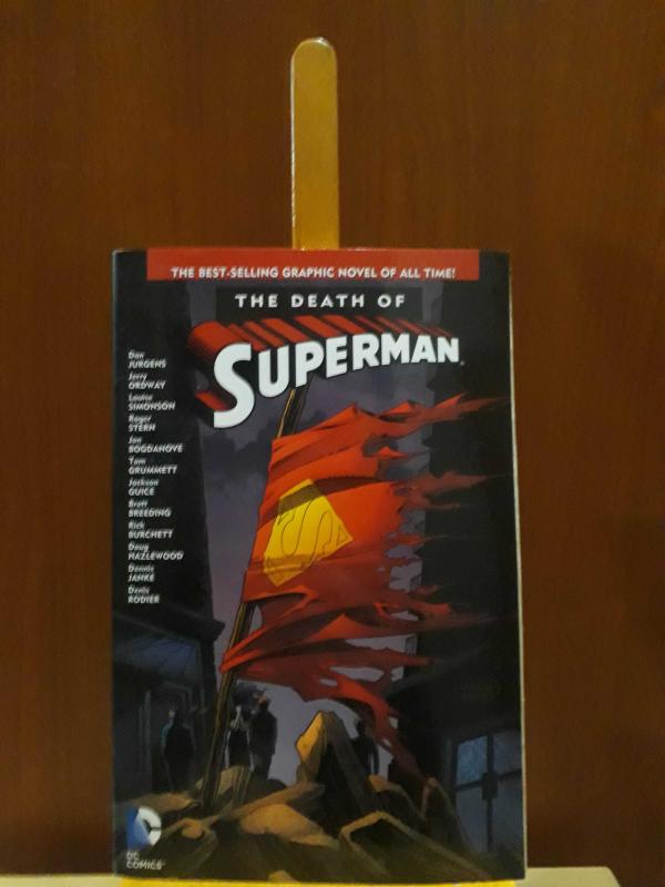 Death Of Superman TP New Ed - Jurgens &Ordway &Simonson &Stern kitap kapağı