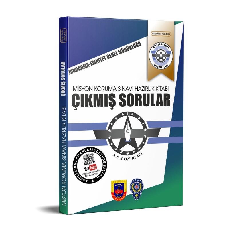 Misyon Koruma Sınavına Hazırlık Kitabı Geçmiş Yıllarda Çıkmış Sorular - Doç.Dr.Mehmet ER kitap kapağı