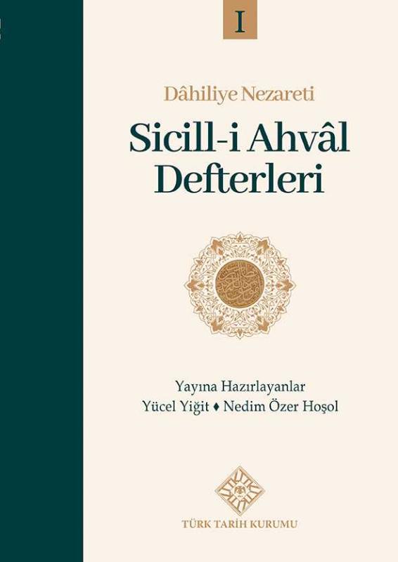 Dâhiliye Nezareti Sicill-i Ahvâl Defterleri ( ciltli ) - . kitap kapağı