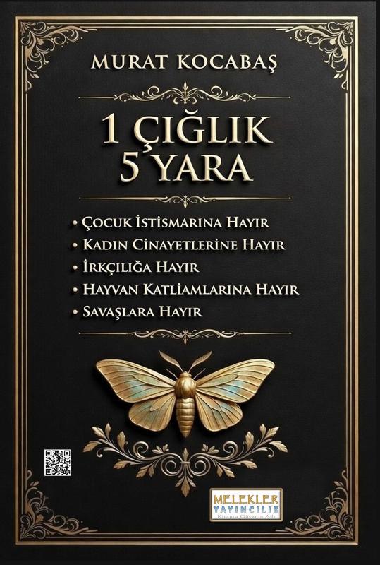 1 Çığlık 5 Yara - Murat Kocabaş kitap kapağı