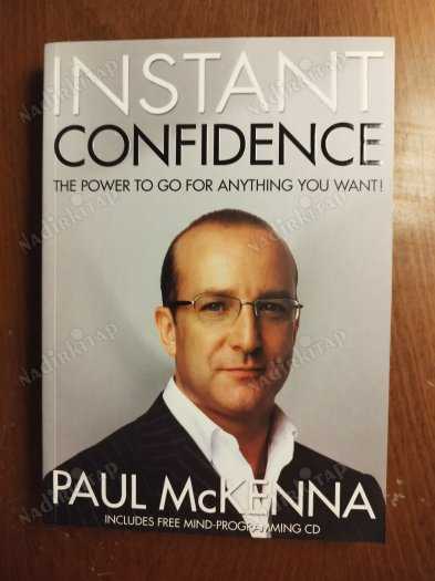 Instant Confidence - Paul McKenna kitap kapağı
