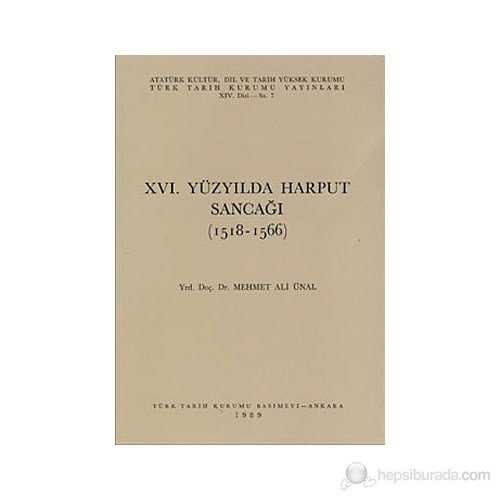 XVI. Yüzyılda Harput Sancağı 1518-1566 - Mehmet Ali Ünal kitap kapağı