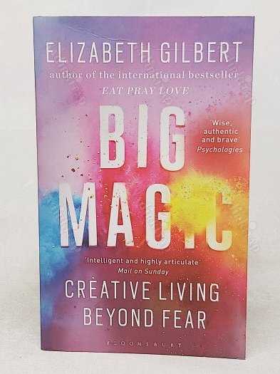 Big Magic '' Creative Living Beyond '' - Elizabeth Gilbert kitap kapağı