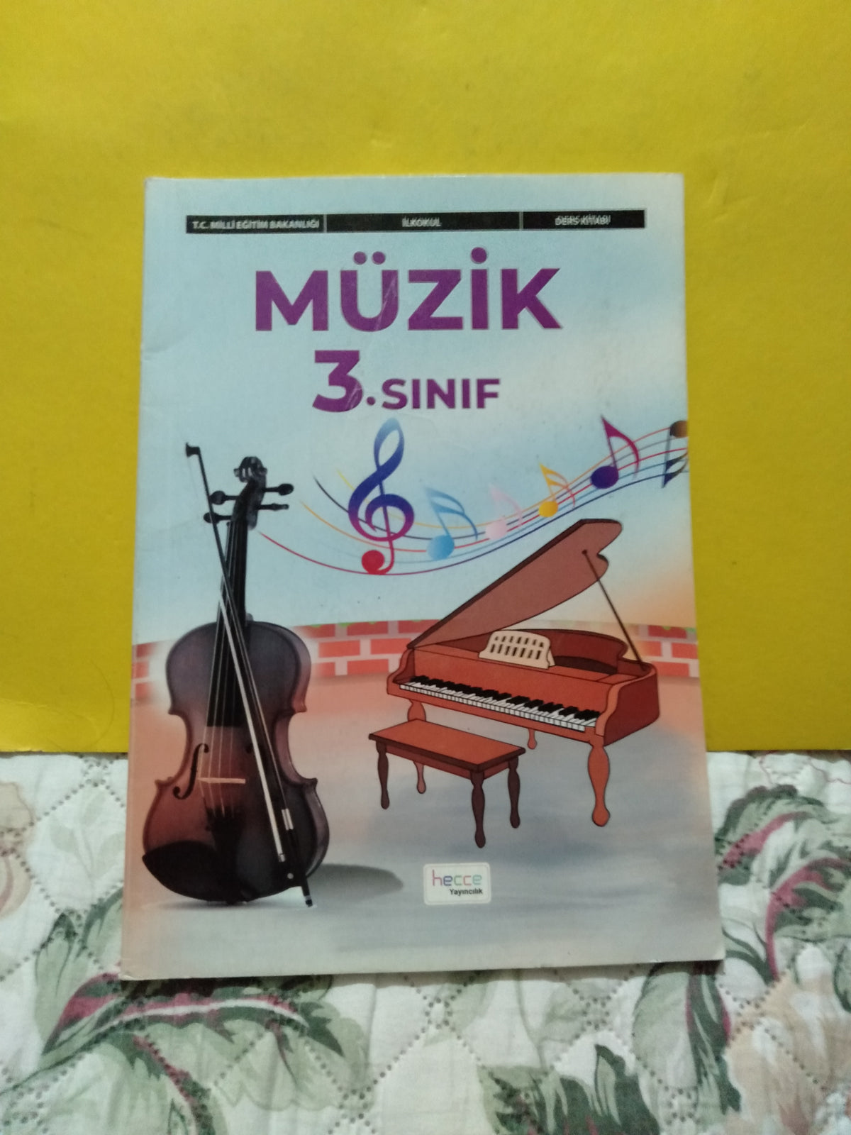 İlkokul 3. Sınıf Müzik Ders Kitabı - 2025 - FURKAN KILIÇARSLAN kitap kapağı