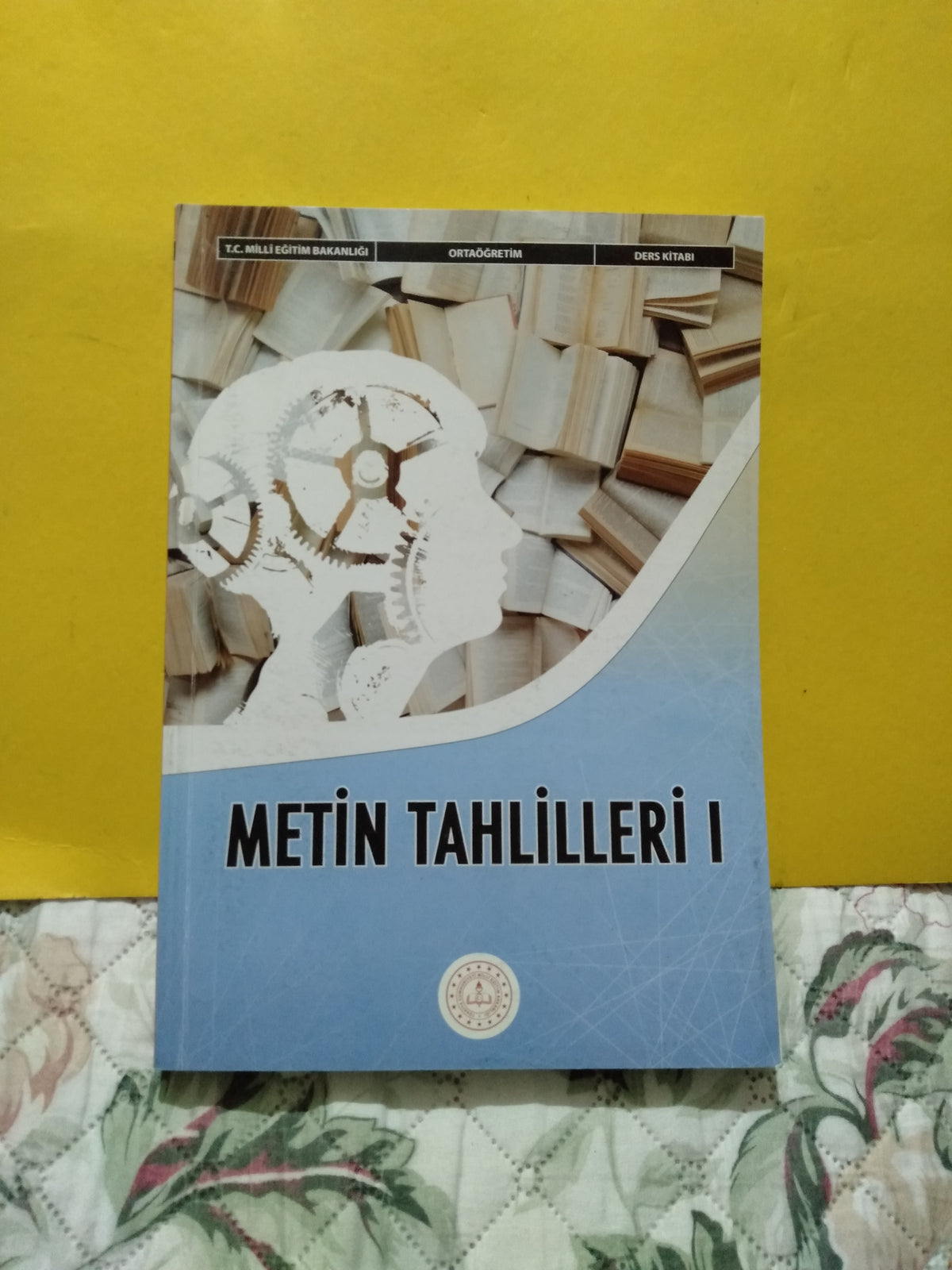 Ortaöğretim ( Lise ) Metin Tahlilleri I ( 1 ) Ders Kitabı - 2025 - KOMİSYON kitap kapağı