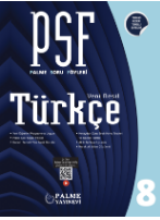 Palme Yayıncılık 8 sınıf Türkçe PSF Palme Soru Föyleri Yeni Nesil 2026 - Komisyon kitap kapağı