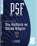 8. Sınıf Din Kültürü ve Ahlak Bilgisi PSF Palme Soru Föyü - PALME YAYINEVİ kitap kapağı