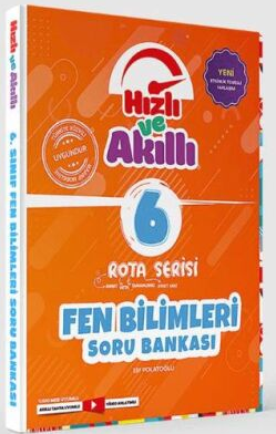 Hızlı ve Akıllı 6. Sınıf Fen Bilimleri Rota Soru Bankası 2026 - tammat kitap kapağı