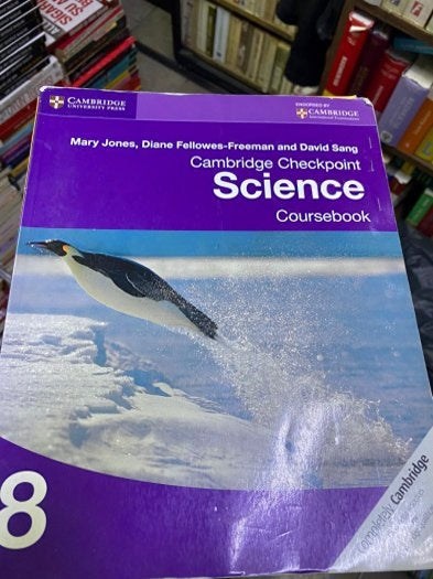 Cambridge Checkpoint Science 8 Coursebook & Workbook 2 Kitap - MARY JONES, DİANE FELLOWES kitap kapağı