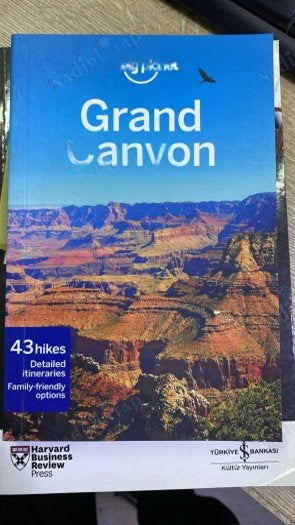 Grand Canyon National Park - Lonely Planet kitap kapağı