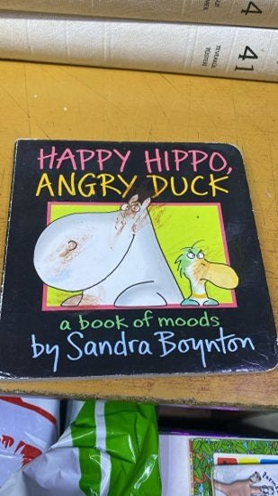 Happy Hippo, Angry Duck - Sandra Boynton kitap kapağı