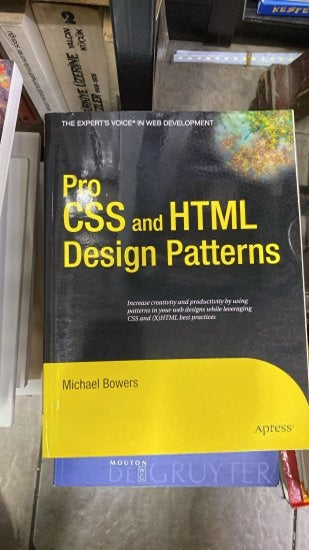 Pro CSS and HTML Design Patterns - Michael Bowers kitap kapağı