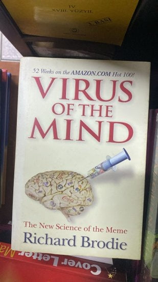Virus of the Mind - The New Science of the Meme - Richard Brodie kitap kapağı