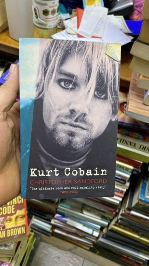 Kurt Cobain - CHRİSTOPHER SANDFORD kitap kapağı