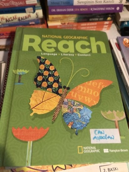 NATIONAL GEOGRAPHIC REACH Language- Literacy -Content Level E (Student Antholgy Book) - Nancy Frey, Lada Kratky vd. kitap kapağı