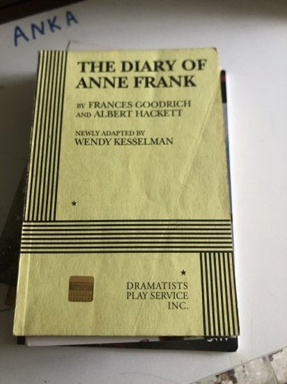 The Dıary Of Anne Frank - WENDY KESSELMAN & FRANCES GOODRICHVE kitap kapağı