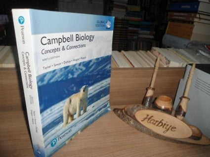 CAMPBELL BIOLOGY: CONCEPTS & CONNECTIONS global edition ninth edition - MARTHA TAYLOR & ERIC SIMON & JEAN DICKEY kitap kapağı