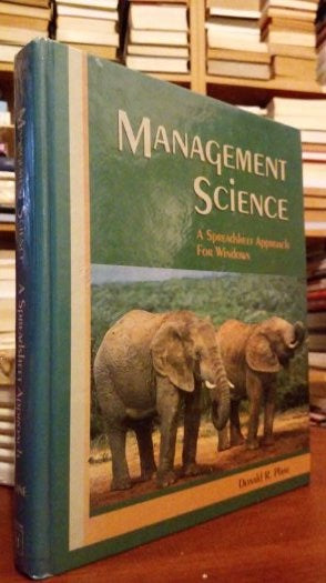 Management Science: A Spreadsheet Approach for Windows + WHAT'S THE BEST 2.0 MASTER DISK - CİLTLİ - Donald R. Plane kitap kapağı