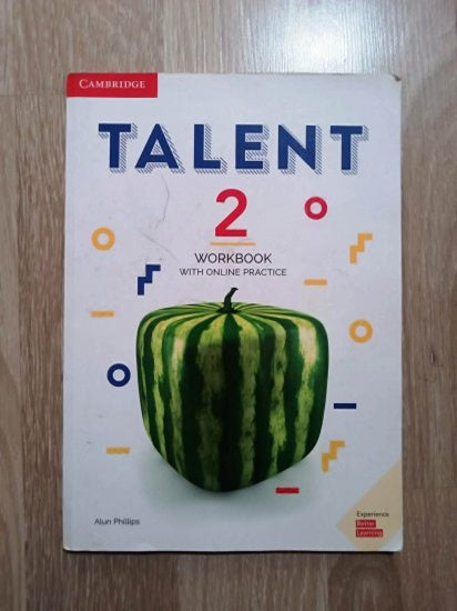 Cambridge Talent 2 WORKBOOK - ALUN PHİLLİPS kitap kapağı