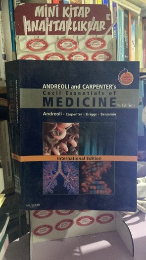 Andreoli Cecil Essentials of Medicine 7 th Edition - Andreoli-Carpenter-Griggs-Benjamin kitap kapağı