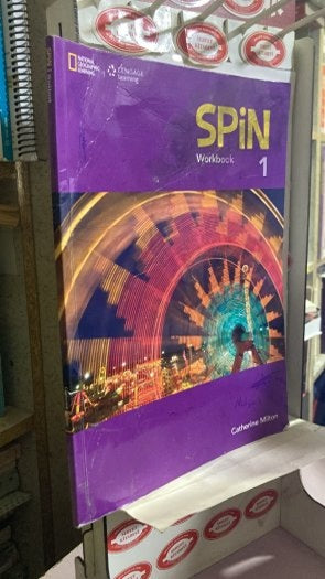Spin 1 Workbook+student's Book - CATHERINE MILTON kitap kapağı
