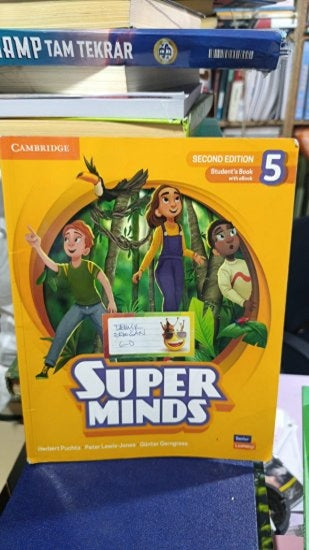 Cambrıdge Super Mınds 5 - Workbook - H.PUCHTA-G.GERNGROSS-P.L.JONES-H.KIDD kitap kapağı