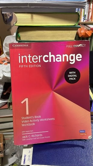 interchange 1 Student's Book - JACK C. RICHARDS kitap kapağı