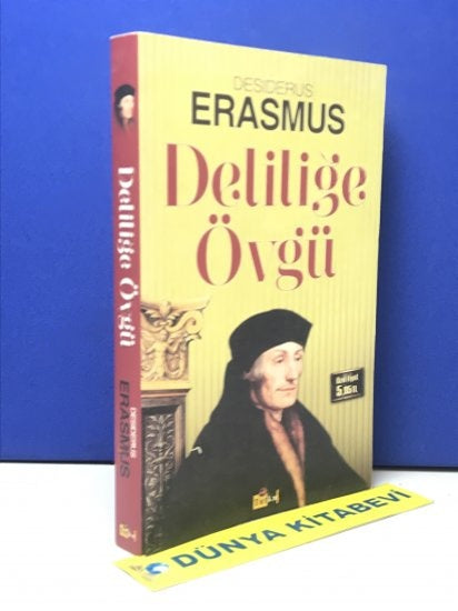 Deliliğe Övgü - Desiderius Erasmus kitap kapağı