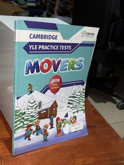 Cambridge Yle Practıce Tests Movers - 2018 Test Format - Sterling English Language Learning kitap kapağı