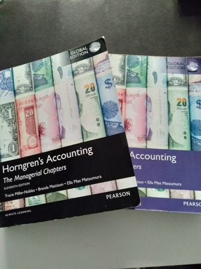 Horngren's Accounting, The Financial Chapters - Tracie L. Miller-Nobles, Ella Mae Matsum kitap kapağı
