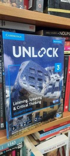 Unlock 3 Listening - Speaking & Critical Thinking Student's Book with Digital Pack (KODU AÇILMIŞ) - Sabina Ostrowska kitap kapağı