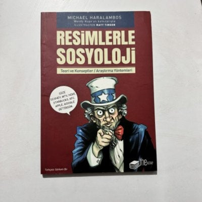 Resimlerle Sosyoloji - Michael Haralambos kitap kapağı