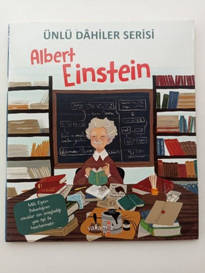 Albert Einstein - Ünlü Dahiler Serisi - Özge Ceren Kalender kitap kapağı