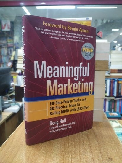 Meaningful Marketing (with Audio CD) (Hardcover) - Doug Hall, Ph.D. Stamp, Jeffrey kitap kapağı