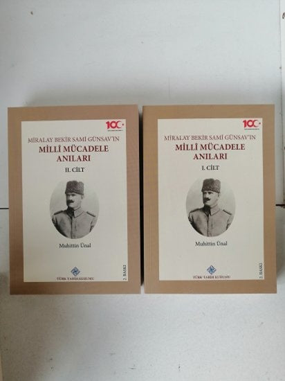 Miralay Bekir Sami Günsav`ın Milli Mücadele Anıları 2 Cilt Takım - Muhittin Ünal kitap kapağı