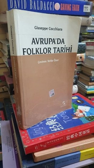 Avrupa'da Folklor Tarihi - Giuseppe Cocchiara kitap kapağı