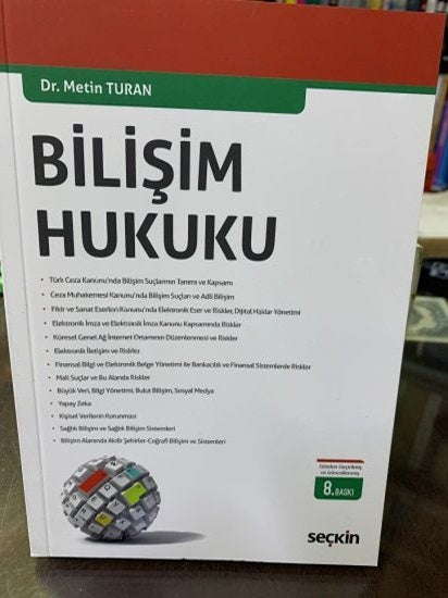 Bilişim Hukuku - Metin Turan kitap kapağı